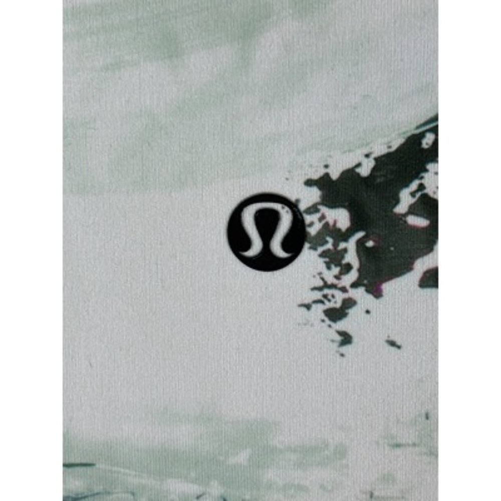 Lululemon High Times Pant Full-On Luon Pigment Wave Multi Biggie White Black 4 - Picture 8 of 11
